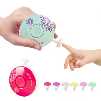 Электрический детский триммер для ногтей, детский инструмент для полировки ногтей, детские Маникюрные ножницы, Гигиенический набор для взрослых, детская машинка для стрижки ногтей.
