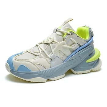 2023 Модные Светло-белые кроссовки для бега, мужские и женские Летние кроссовки из воздушной сетки, Черные носки для мальчиков, Спортивная мужская обувь, женская обувь